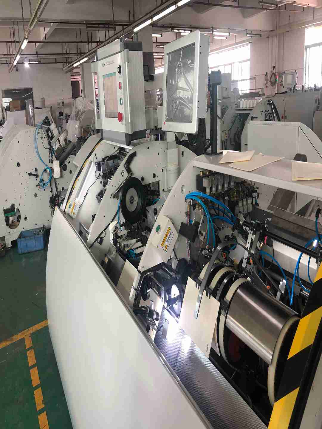 锁线机在线错页视觉检测系统